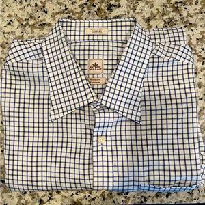 Mens Peter Millar button down long sleeve shirt